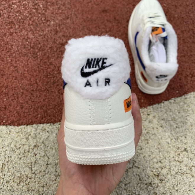 Nike Air Force 1 Low Sherpa Fleece White - Image 4