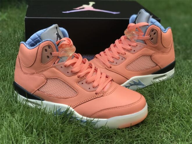 Replica DJ Khaled x Air Jordan 5 ‘Crimson Bliss’ - Image 6