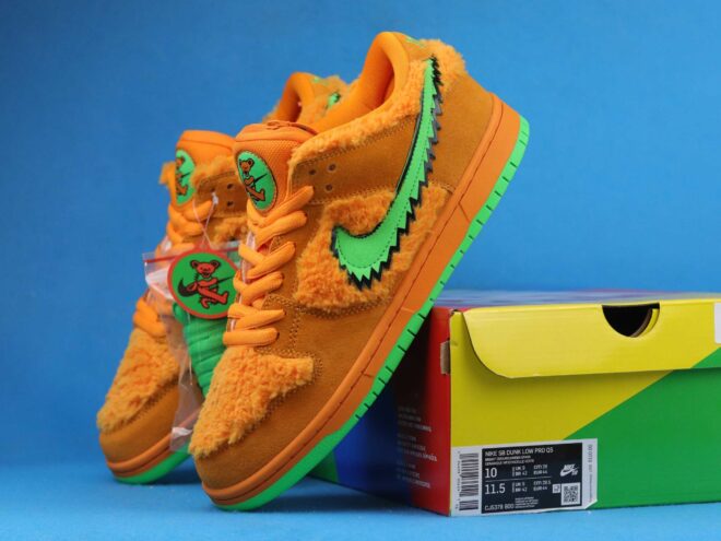 Nike SB Dunk Low Grateful Dead Bears Orange - Image 10