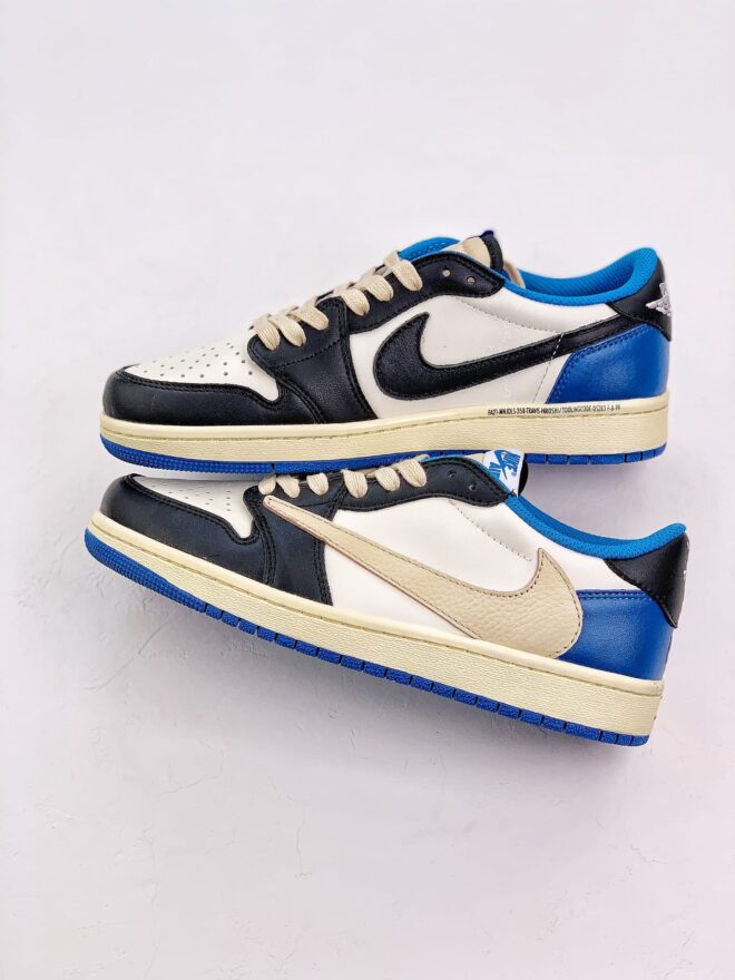 Jordan 1 Low Fragment Design x Travis Scott Extended Size - Image 5