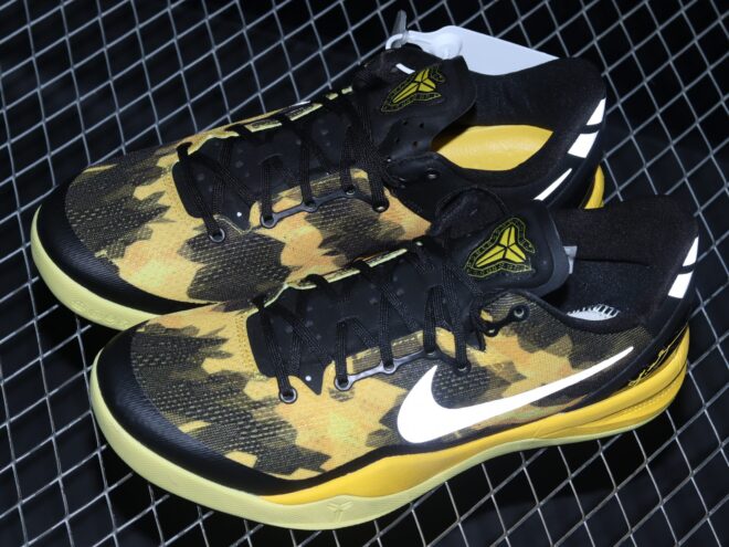 Nike Kobe 8 Sulfur Electric Yellow - Image 2