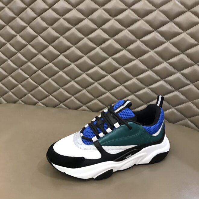 DIOR B22 Sneaker Blue Deep Green - Image 3