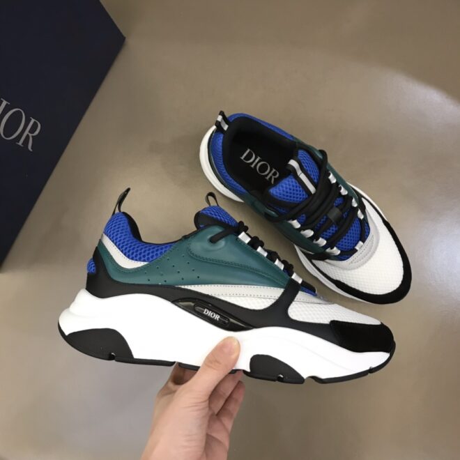 DIOR B22 Sneaker Blue Deep Green - Image 7