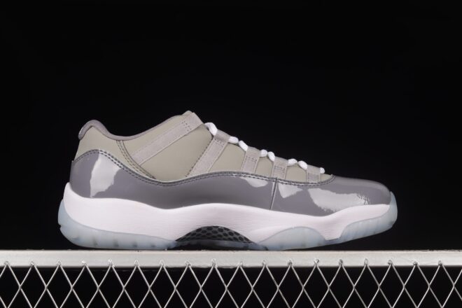 Jordan 11 Retro Low, Cool Grey - Image 6