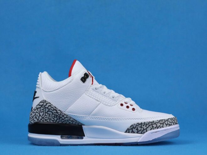 Air Jordan 3 Retro Free Throw Line White Cement - Image 7