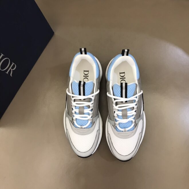 DIOR B22 Sneaker White Blue - Image 7