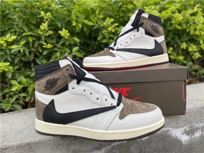 Jordan 1 Retro High Travis Scott Reverse Mocha - Image 8