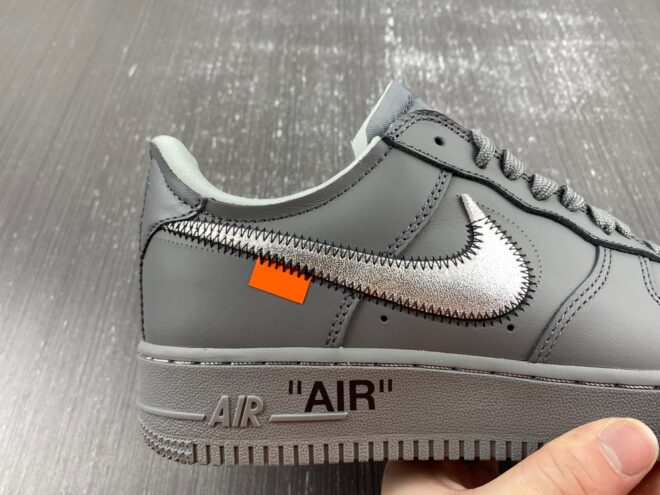 Nike x Off-White Air Force 1 Ghost Grey - Image 11