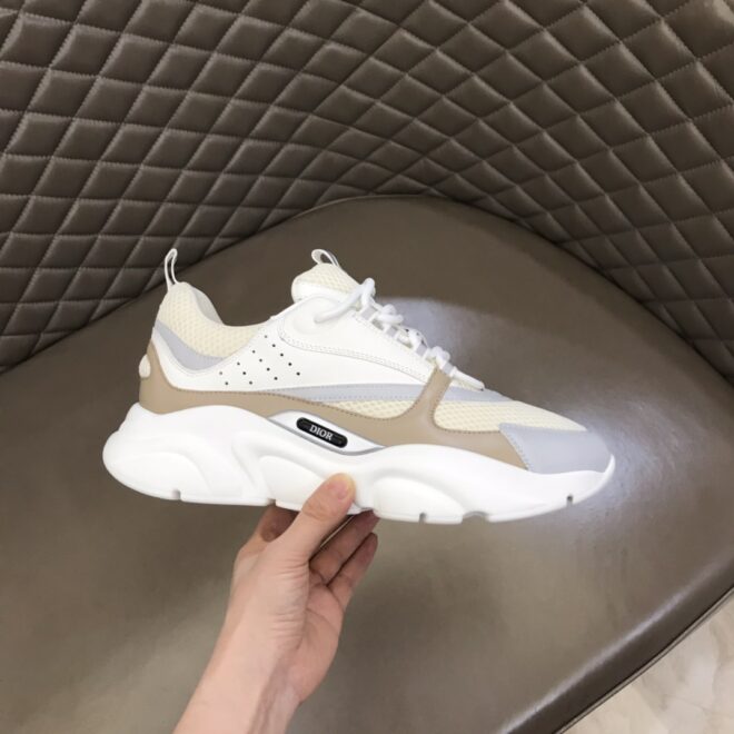 DIOR B22 Sneaker Cream Beige White - Image 4