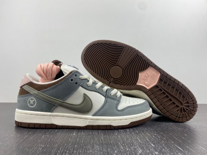 Nike SB Dunk Low x Yuto Horigome Gray White - Image 9