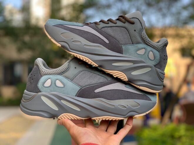 adidas Yeezy Boost 700 V2 Teal Blue - Image 3