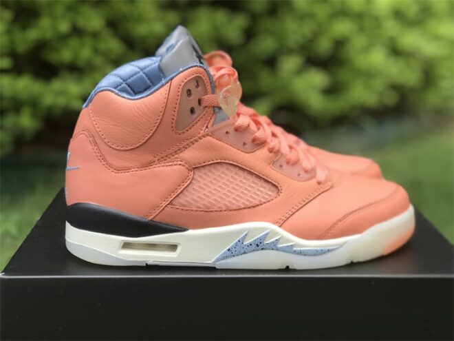 Replica DJ Khaled x Air Jordan 5 ‘Crimson Bliss’ - Image 9