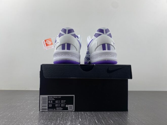 Nike Kobe 8 Protro White Court Purple - Image 6