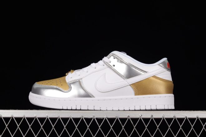 Nike Dunk Low Metallic Heirloom (W) - Image 6