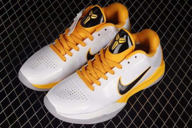 The Nike Zoom Kobe 5 White Del Sol - Image 12