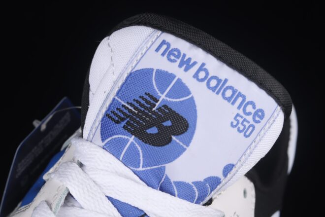 New Balance 550, White Royal Black - Image 6