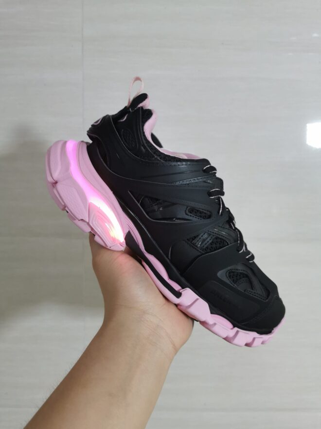 Balenciaga Track LED Sneaker Black/Pink - Image 2