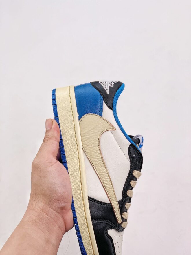 Jordan 1 Low Fragment Design x Travis Scott Extended Size - Image 7