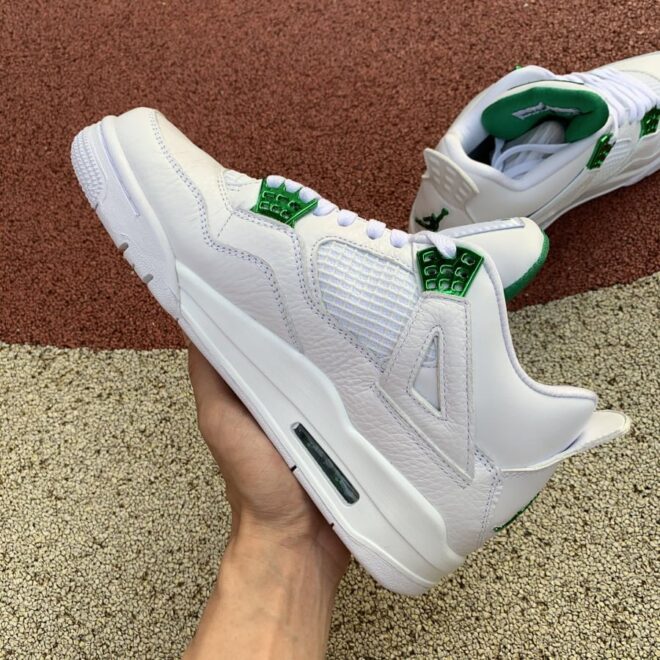 Air Jordan 4 Retro Metallic Green - Image 8