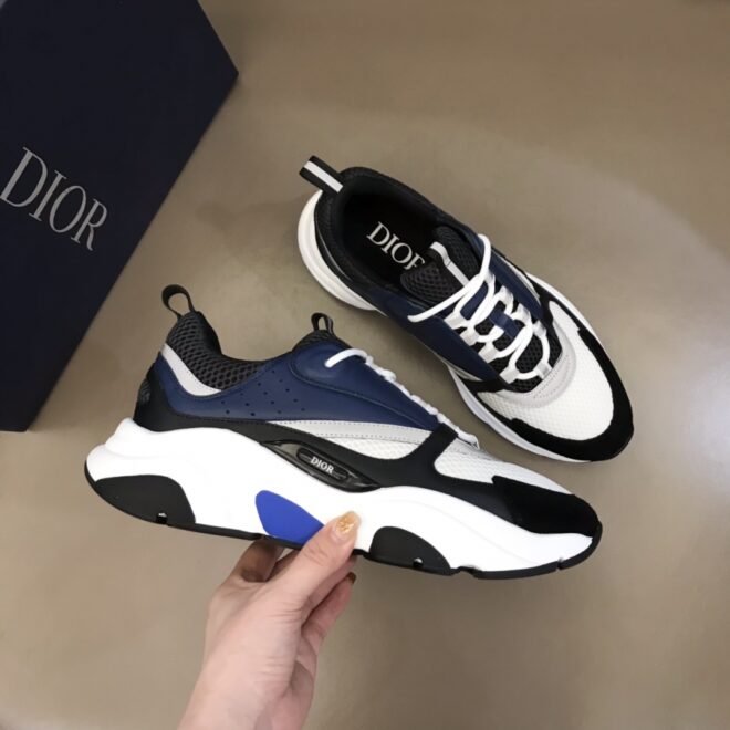 DIOR B22 Sneaker Blue Black - Image 5