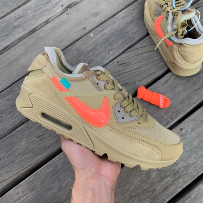 Nike Air Max 90 OFF-WHITE Desert Ore - Image 6