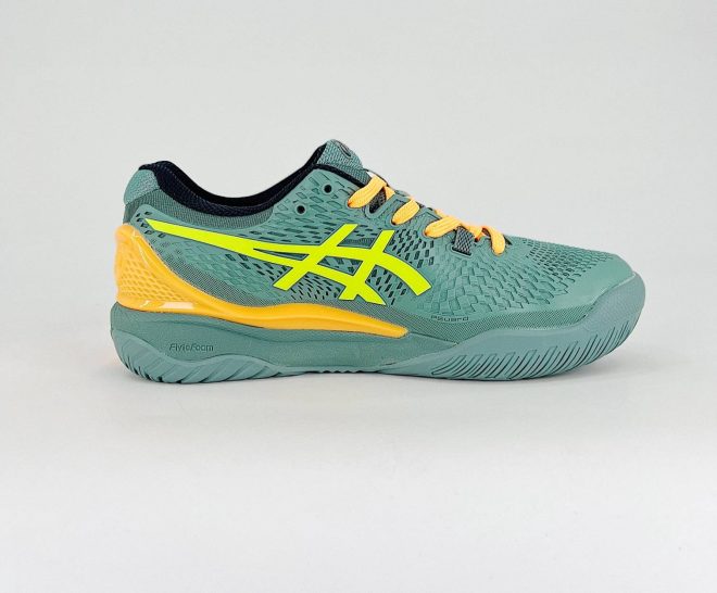 ASICS Gel-Resolution 9 Padel Celadon/Safety Yellow|||||||