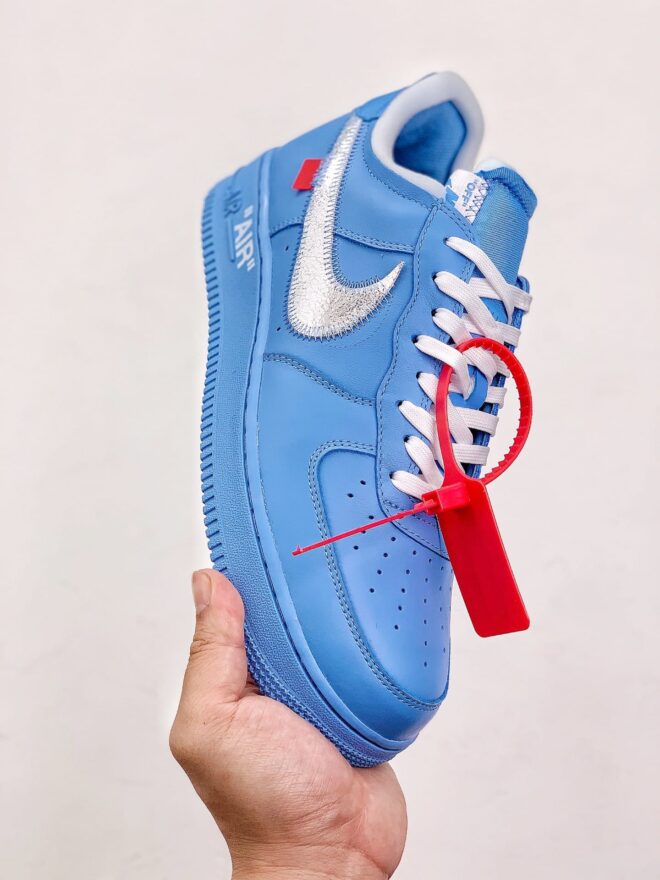 Nike Air Force 1 Low Off-White MCA University Blue - Image 5