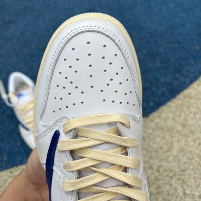 Travis Scott Jordan 1 Low White Blue - Image 6