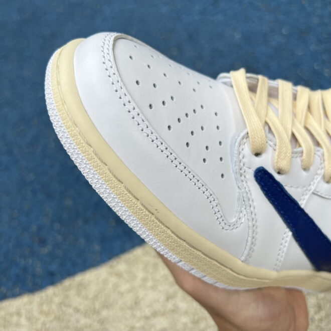 Travis Scott Jordan 1 Low White Blue - Image 7