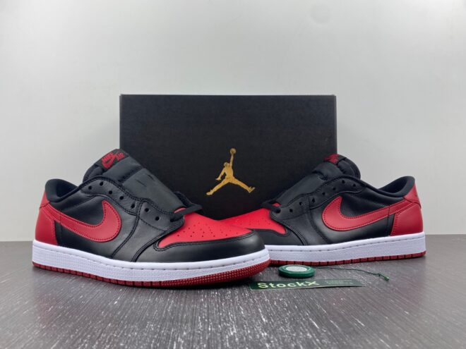 Air Jordan 1 Retro Low OG 'Bred' - Image 5