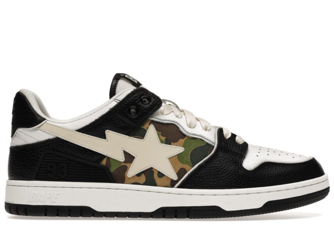 A Bathing Ape Bape SK8 STA Black - Image 2