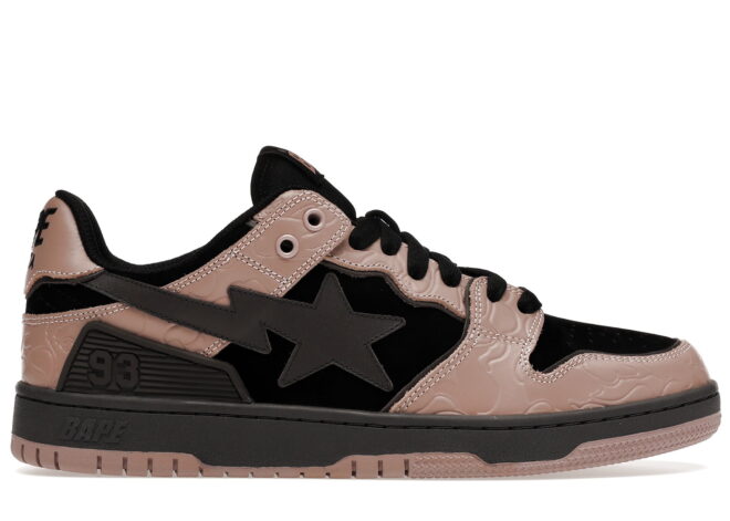 A Bathing Ape Bape SK8 STA Black Powder - Image 2