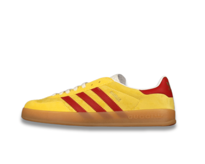 Adidas Gazelle Yellow Velvet - Image 2