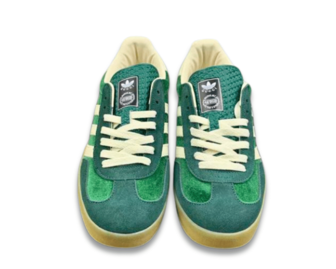 Adidas x Gucci Gazelle Green Sneakers - Image 4