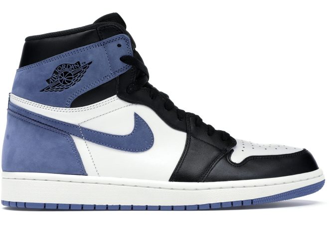 Celebrate Michael Jordan’s achievements with the Replica Air Jordan 1 Retro High Blue Moon