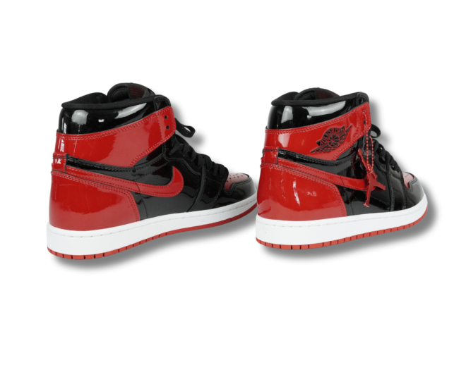 Air Jordan 1 Retro High OG Patent Bred - Image 5