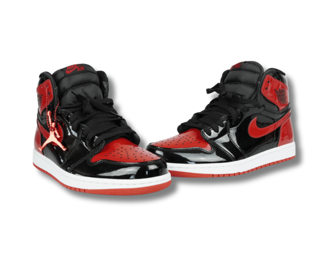 Air Jordan 1 Retro High OG Patent Bred - Image 6