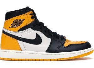 Replica Air Jordan 1 High OG Taxi Yellow Toe|||||||||||