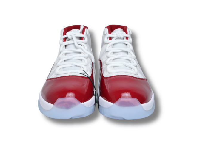 Air Jordan 11 Cherry-White-Varsity Red-Black - Image 3