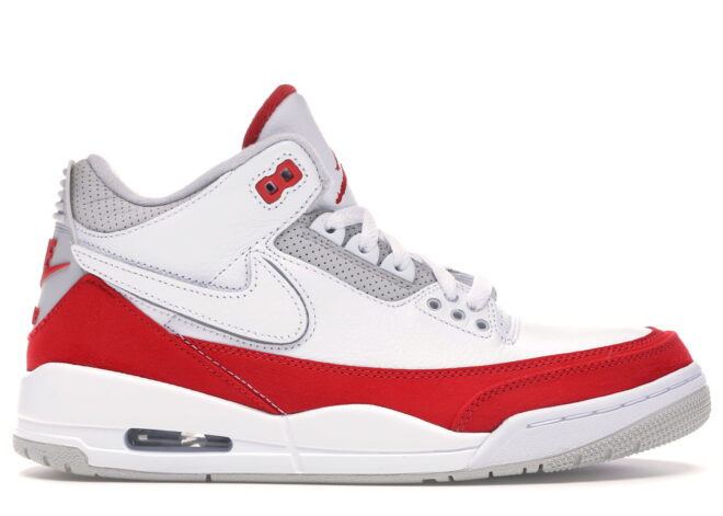 Air Jordan 3 Retro Tinker White University Red - Image 2