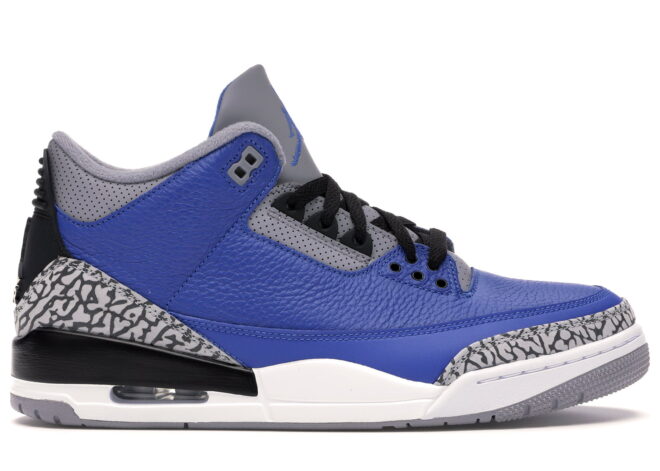 Jordan 3 Retro Varsity Royal Cement - Image 2