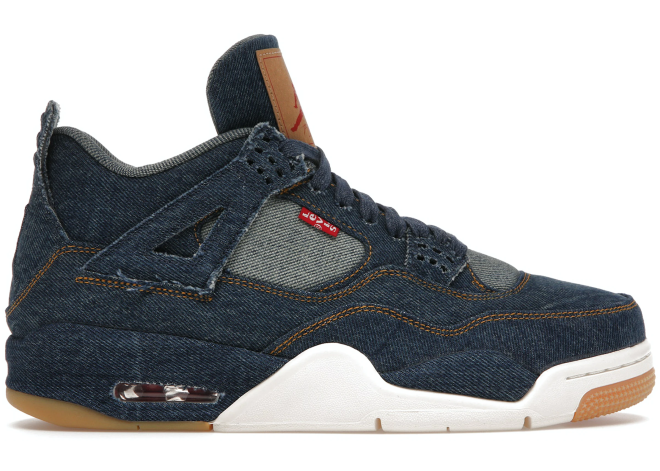 Experience the Replica Levi’s x Air Jordan 4 Retro Denim