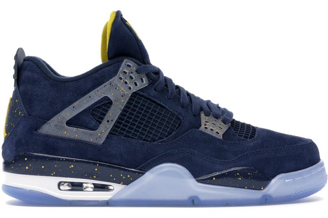 Replica Air Jordan 4 Retro Michigan PE|||||||||||||||||||