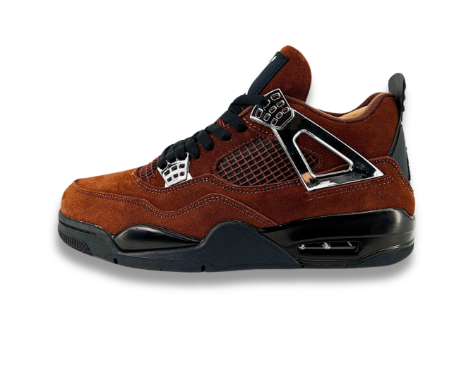 Air Jordan 4 Retro Sliver Brown - Image 6