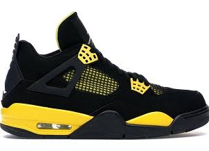 Replica Air Jordan 4 Retro Thunder Yellow|||||||