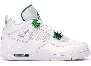 Replica Air Jordan 4 Retro Metallic Green|||||||