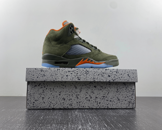 Air Jordan 5 “Olive” - Image 7