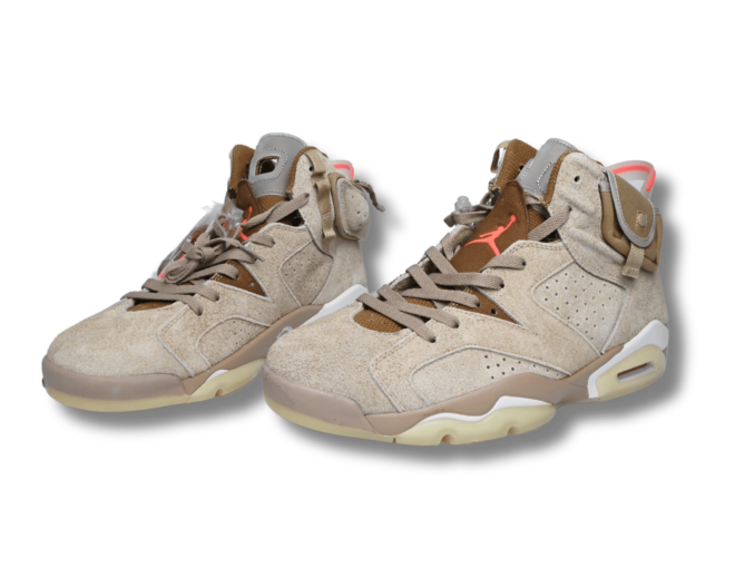 Air Jordan 6 Retro Travis Scott British Khaki - Image 4