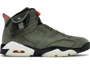 Replica Jordan 6 Retro Travis Scott Olive|||||||||||