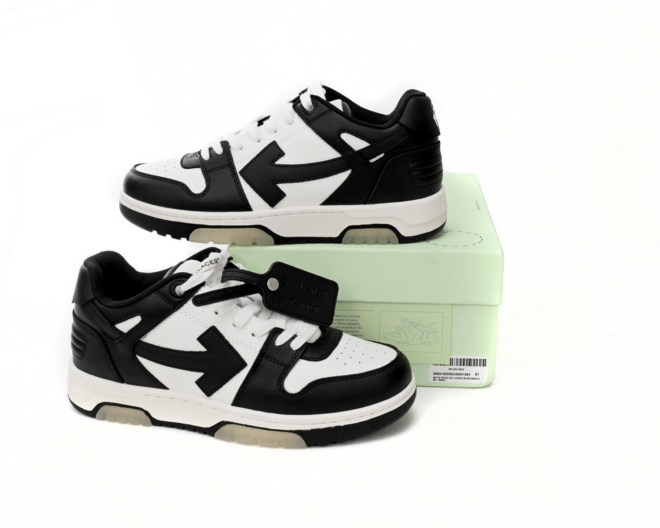 Women's Off-White Out Of Office 'OOO' Black White - Image 7